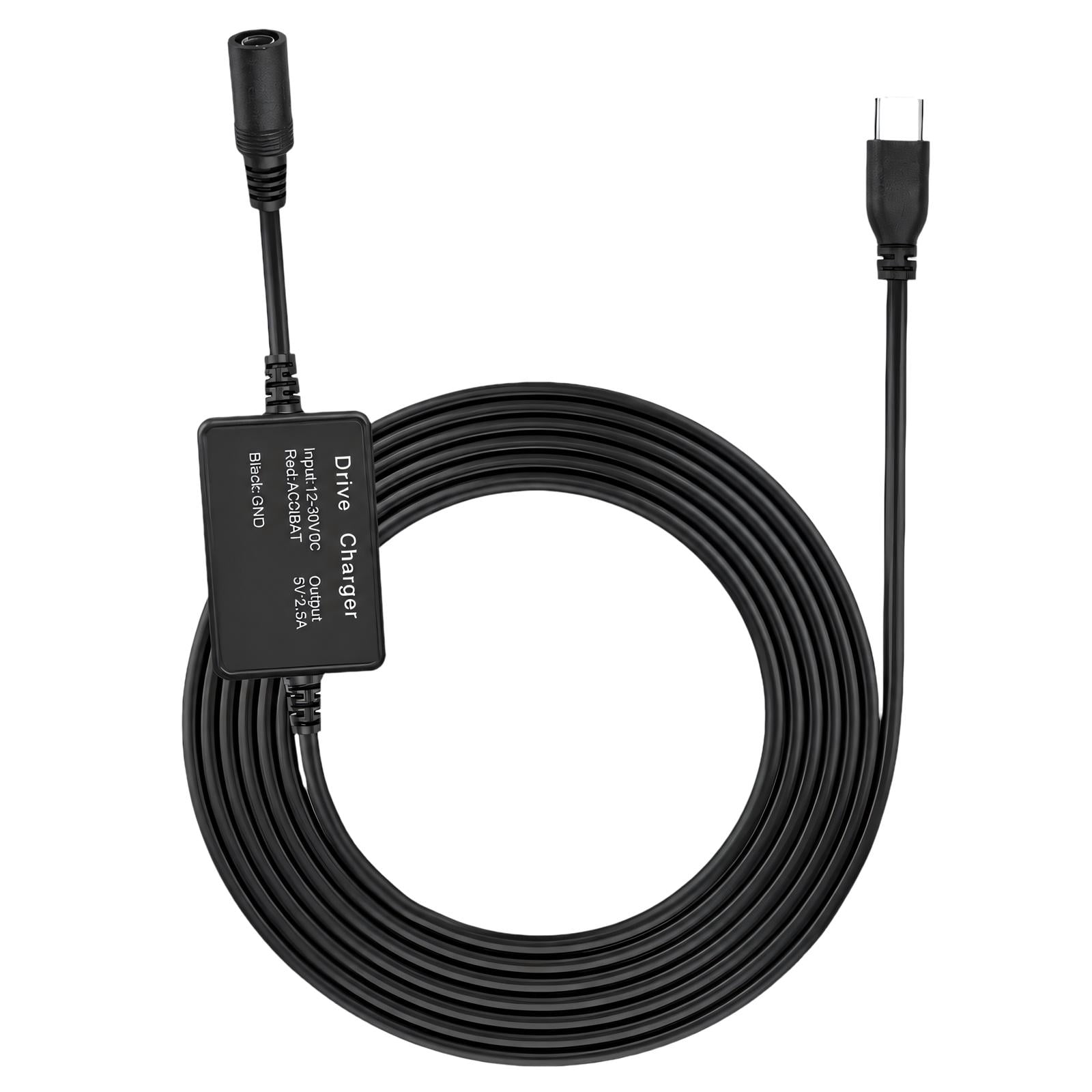 Input Vs Output Power 5521 to USB C Vehicle Power Reduction Cable with 5 V Output, Female DC5 ...