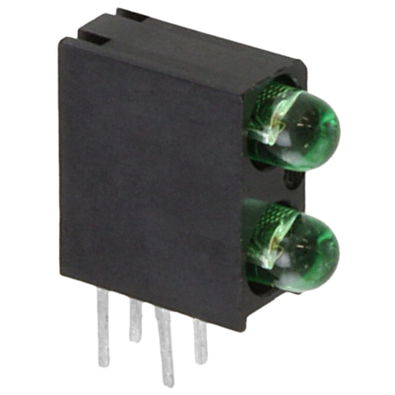 553-2222F LED Circuit 3MM BI-LVL GRN RA :RoHS