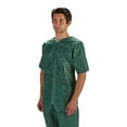 thumbnail image 1 of 553306-CS Unisex 3 Pockets Short Set-In Sleeve Scrub Shirt, Green - Large - Pack of 48, 1 of 1