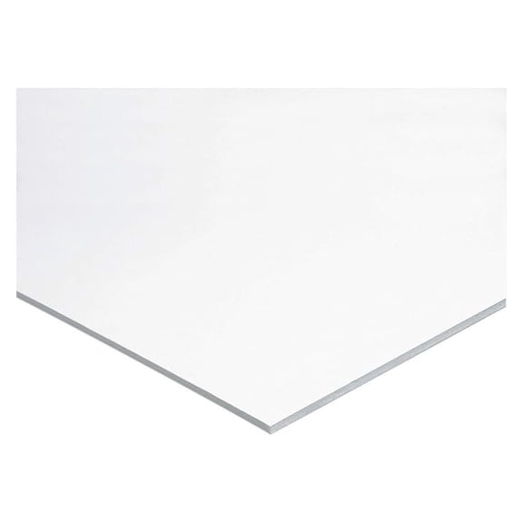 5540 Fome-Cor Foam Boards, 20x30x3/16, White, 25/CT