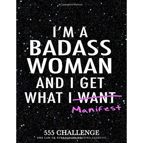 Pre-Owned 555 Challenge: The Law of Attraction Writing Exercise Journal & Workbook for Women: to Manifest Your Desires with the 55x5 Manifestation Technique (Paperback) 1702344398 9781702344395