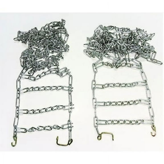 5553 Rotary Set Of 2 13x500x6 Snow Thrower Tire Chains 2 Link Spaceing