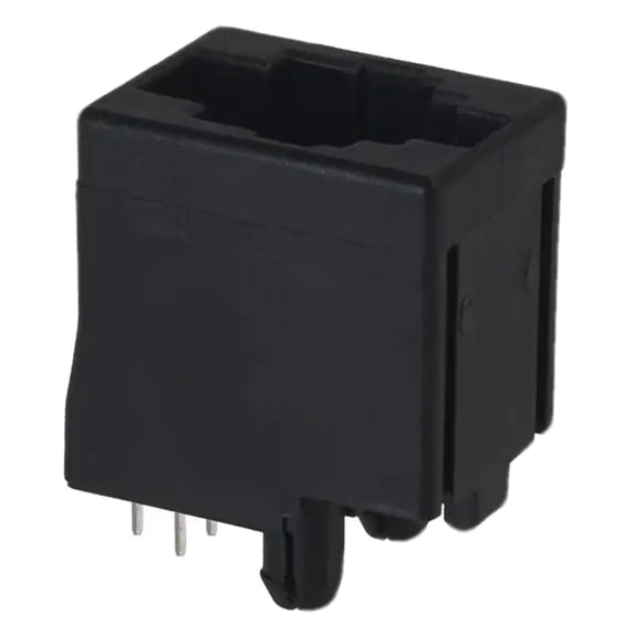 5558872-1 Connector Modular Jack 4P4C Vertical Unshielded :RoHS