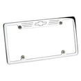 thumbnail image 1 of 55623 Polished License Plate Frame with Chevrolet Emblem, 1 of 1