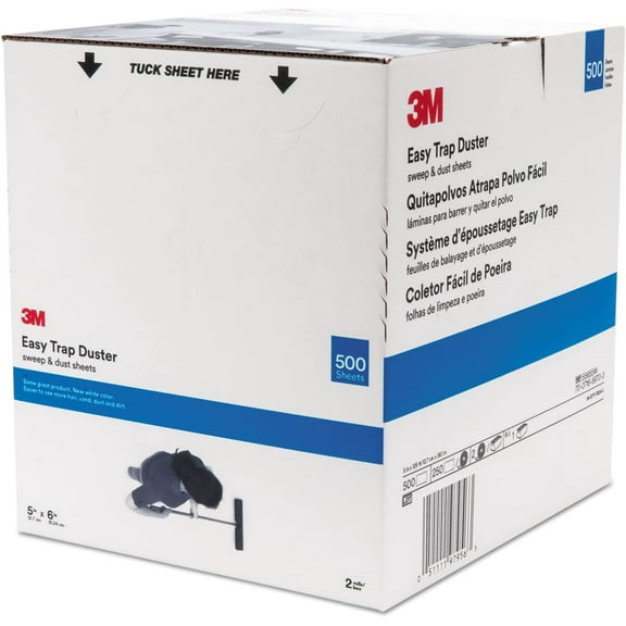 55655W Easy Trap Duster 5-Inch x 125ft White 2 Rolls/Carton--
