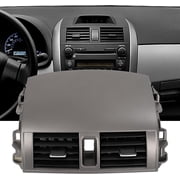 55670-02160 Center Dash A/C Dashboard AC Air Vent Panel Console Trim Outlet Kit Compatible with Toyota Corolla 2008 2009 2010 2011 2012 2013 55663-02060