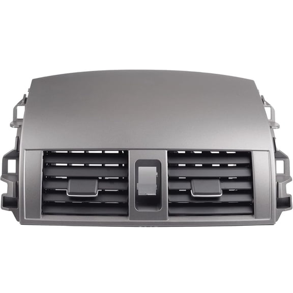 55670-02160 Center Dash A/C Dashboard AC Air Vent Panel Console Trim Outlet Kit Compatible with Toyota Corolla 2008 2009 2010 2011 2012 2013 55663-02060