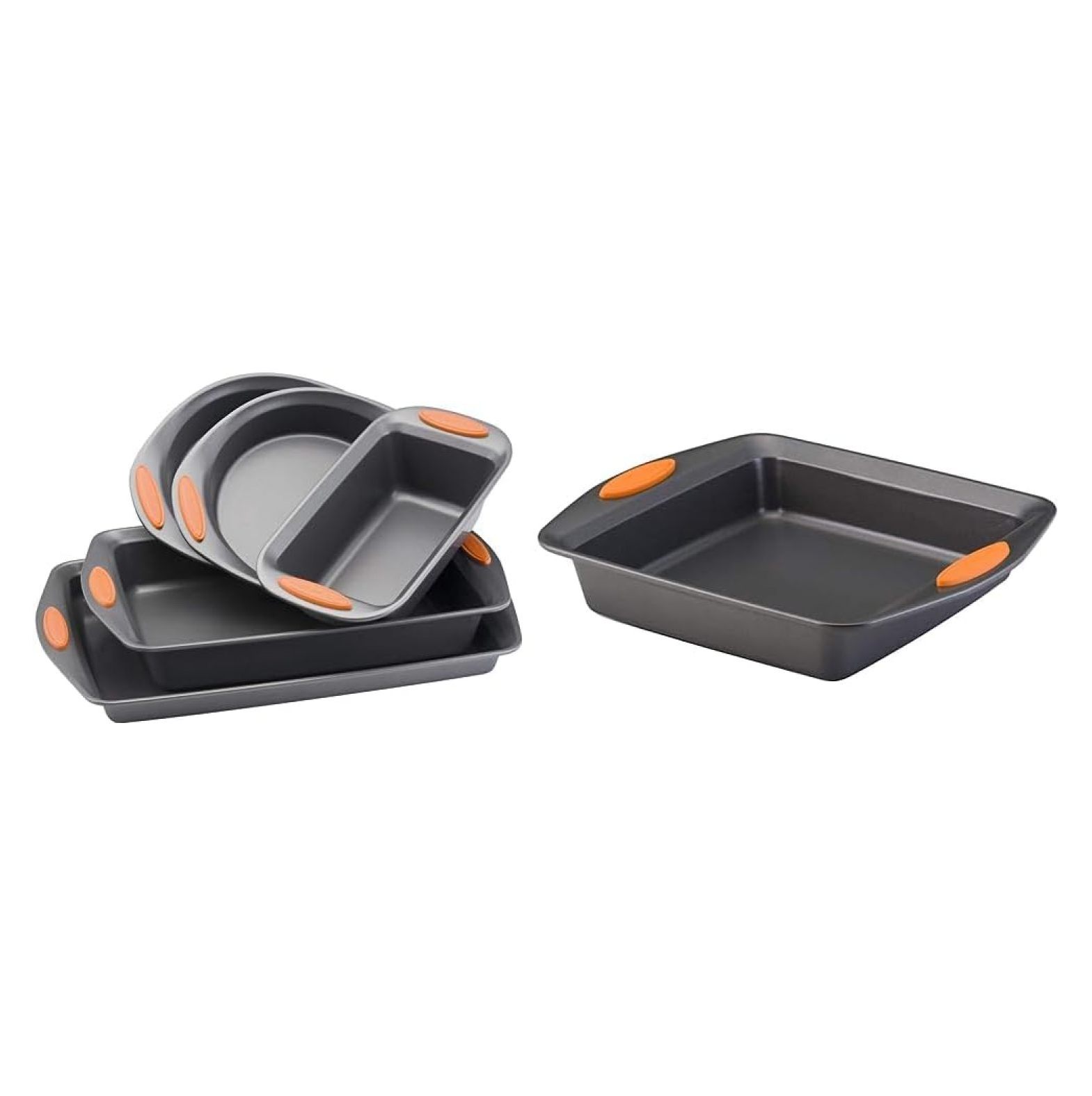 55673 Nonstick Bakeware Set with Grips includes Nonstick Bread Pan