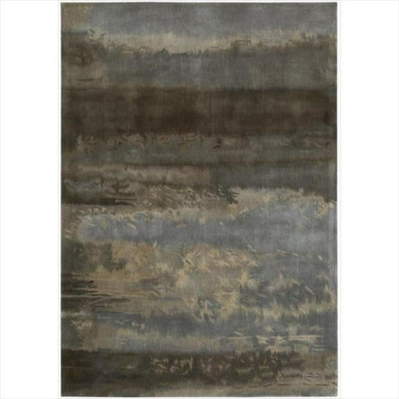 55768 Ck10 Luster Wash Area Rug Collection Slate 4 ft x 6 ft Rectangle