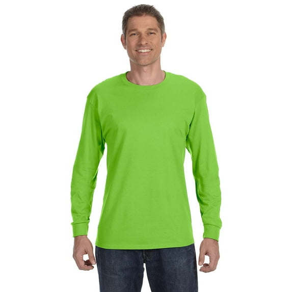 5586-Hanes Tagless Long-Sleeve T-Shirt, Pack Of 2