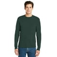 thumbnail image 1 of Hanes - Authentic Long Sleeve T-Shirt - 5586, Deep Forest, 3X, Pack Of 5, Hanes Mens T-Shirts, 1 of 1