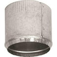 thumbnail image 1 of 558999 Imperial Round Start Small End Stove Pipe Collar with Crimped - Galvanized - 6 in., 1 of 1