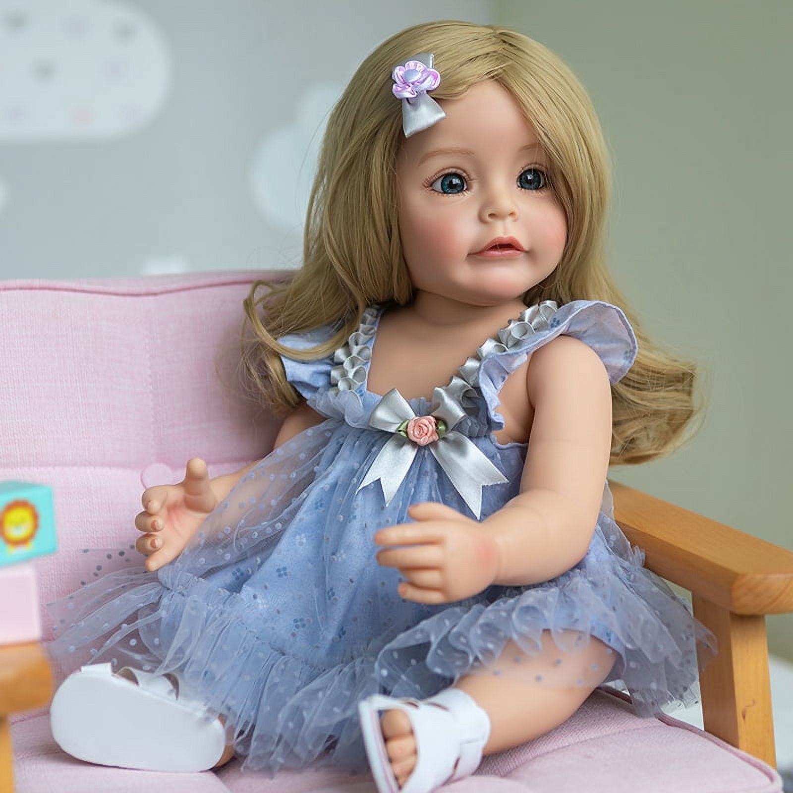 Haircare American Girl Doll Blue Eyes Blonde Hair Bitty Baby Doll