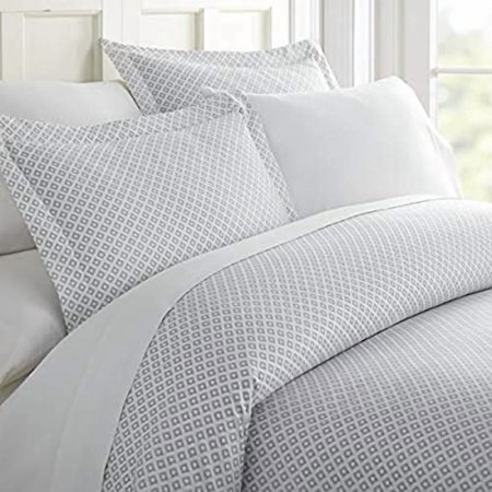 Linen Market Duvet Cover Queen (Gray) - Experience Hotel-Like Comfort with Unparalleled Softness, Exquisite Prints & Solid Colors for a Dreamy Bedroom - Queen Duvet Cover Set with 2 Pillow Shams