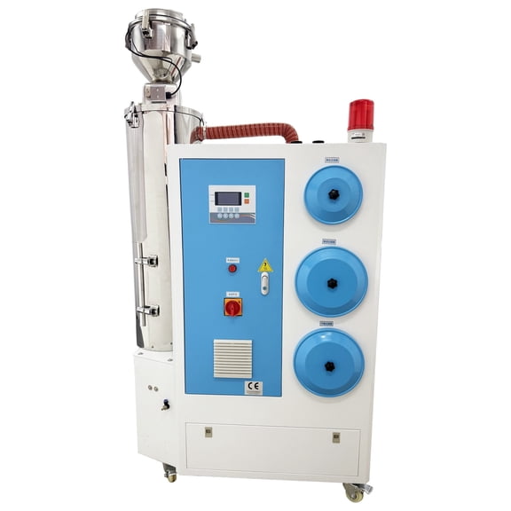 55LBS Fully Automatic Industrial Plastic Dryer Three-in-one Plastic Granule Dehumidifier Dryer 220V