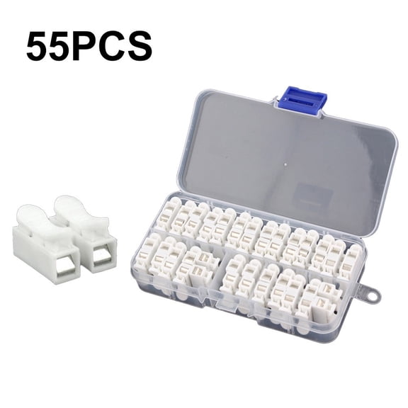 55PC CH-2 quick Wire Connector Plug-in Terminal Block Electrical Terminal Blocks