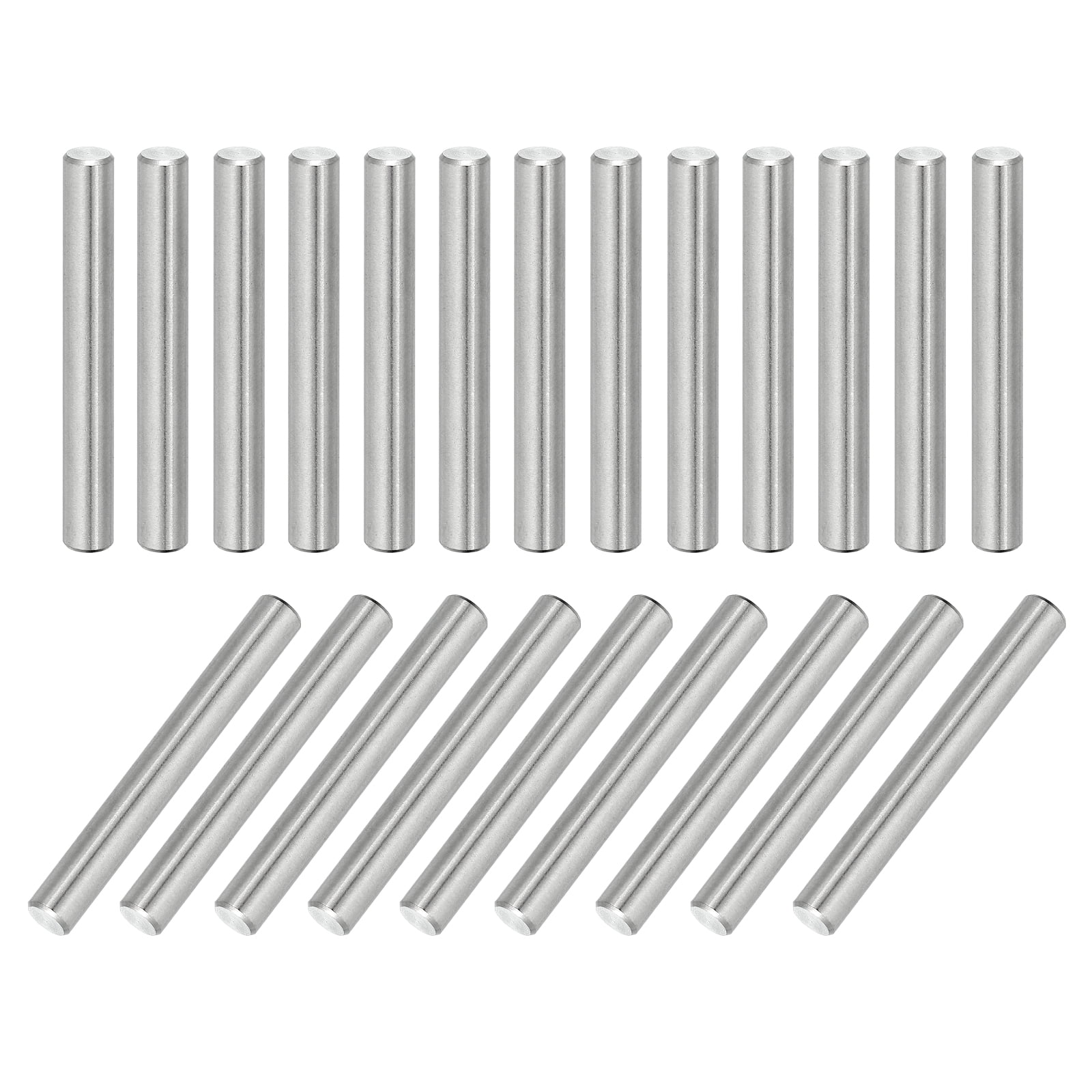 55Pcs Dowel Pin 5mm x 40mm Shelf Support Pin 304 Stainless Steel