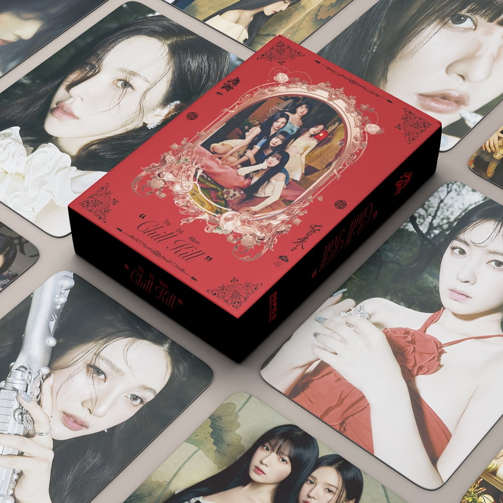 55Pcs Red Velvet LOMO Cards Red Velvet CHILL KILL Album Poster KPOP 55pcs-red-velvet-lomo-cards-red-velvet-chill-kill-album-poster-kpop