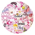 thumbnail image 1 of 55Pcs Waterproof Softball Sticker Set, Reusable Vinyl Pvc Stickers For Laptop, Bike, Phone, Diy Decoration, High-Definition Printing, Pre-Cut No Trimming Required, Perfect Gift, 1 of 7