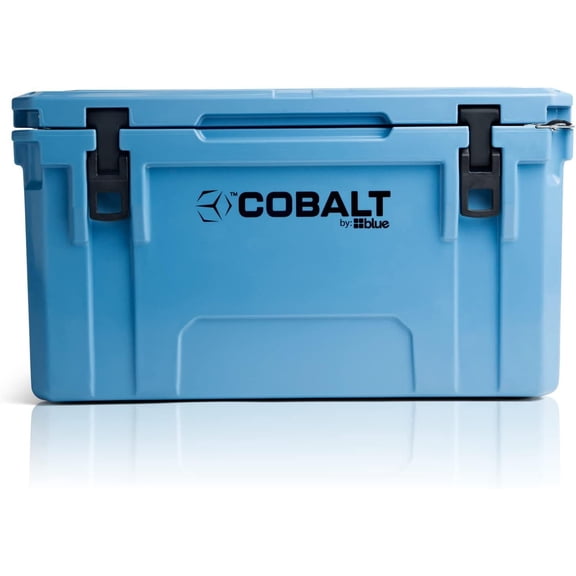 55Q Cobalt Rotomolded Cooler - Cobalt Blue
