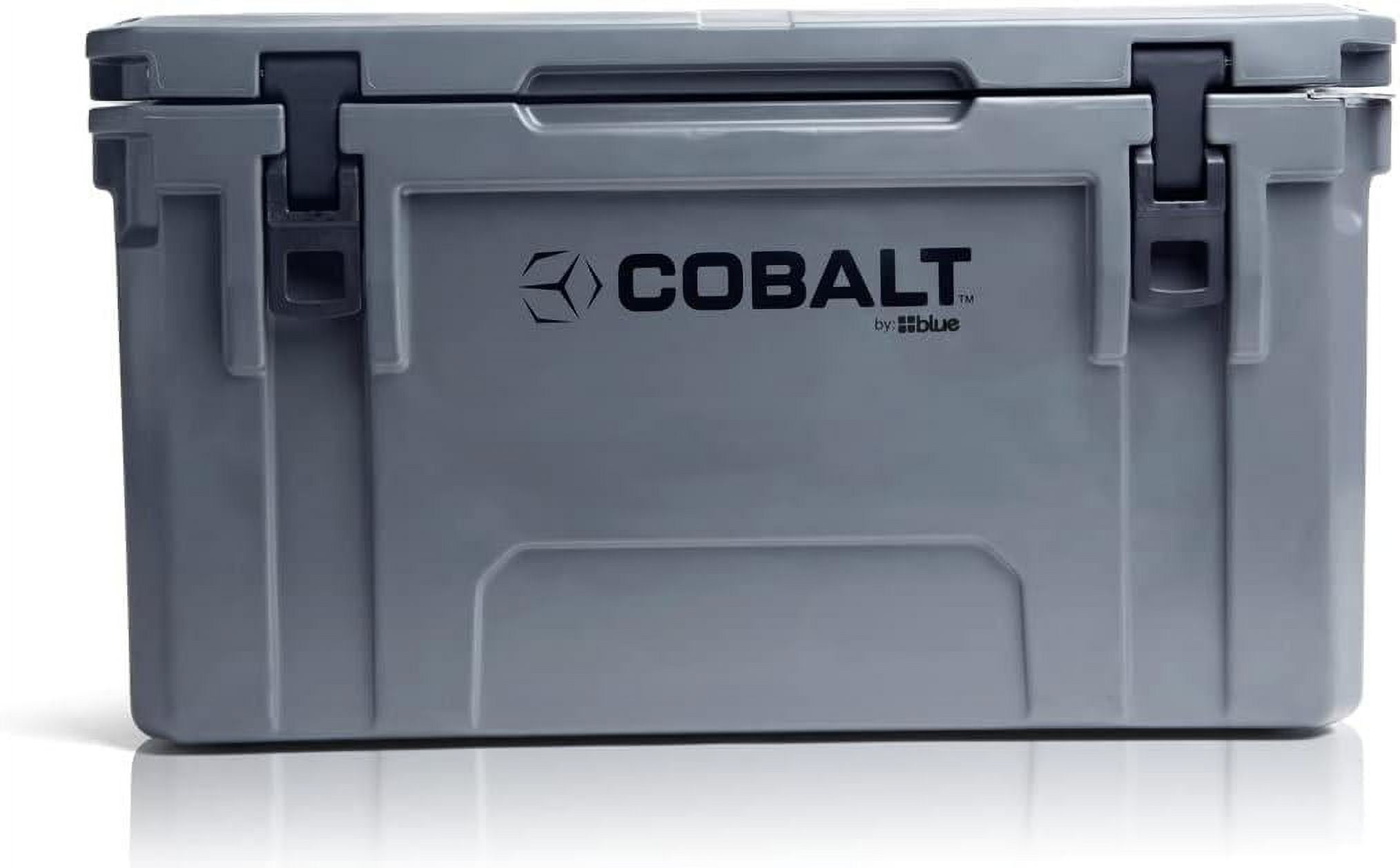 55Q Cobalt Rotomolded Cooler - Gray
