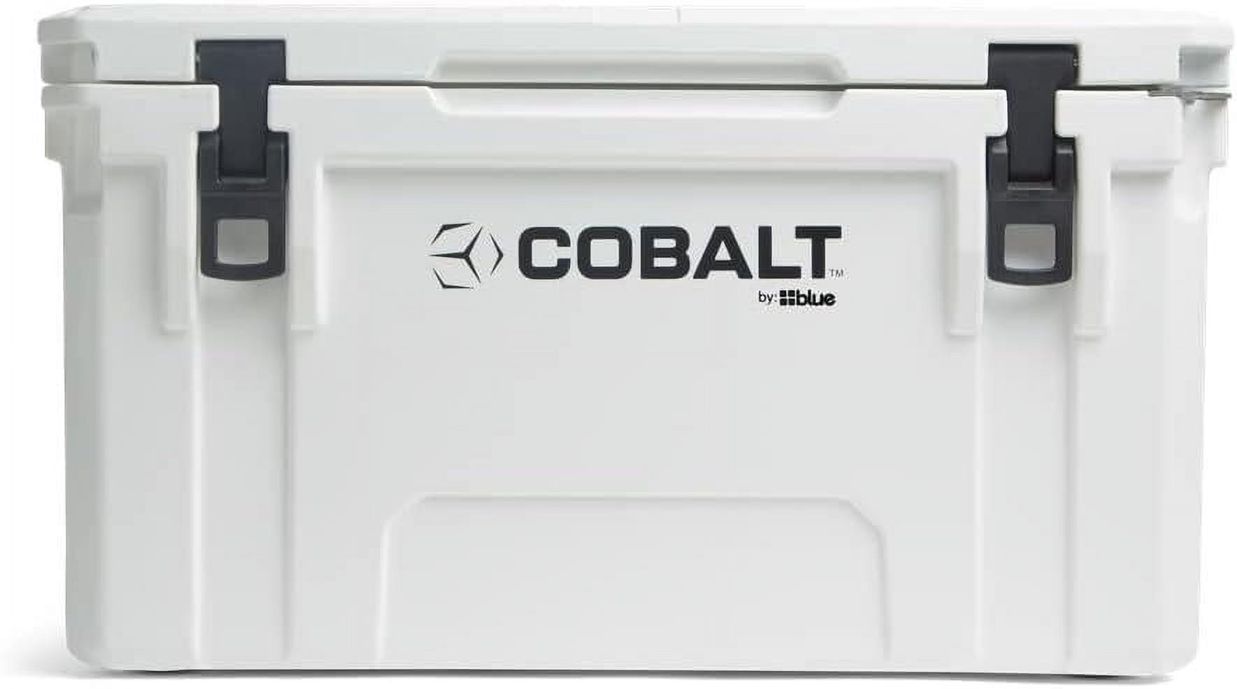 55Q Cobalt Rotomolded Cooler - White
