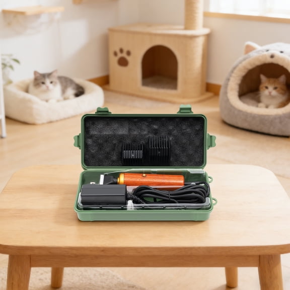 55W Pet Clipper, Electric Sheep Goat Clipper, Fur Wool Shearing Cutter for Dogs Cat Alpaca Llamas Rabbits
