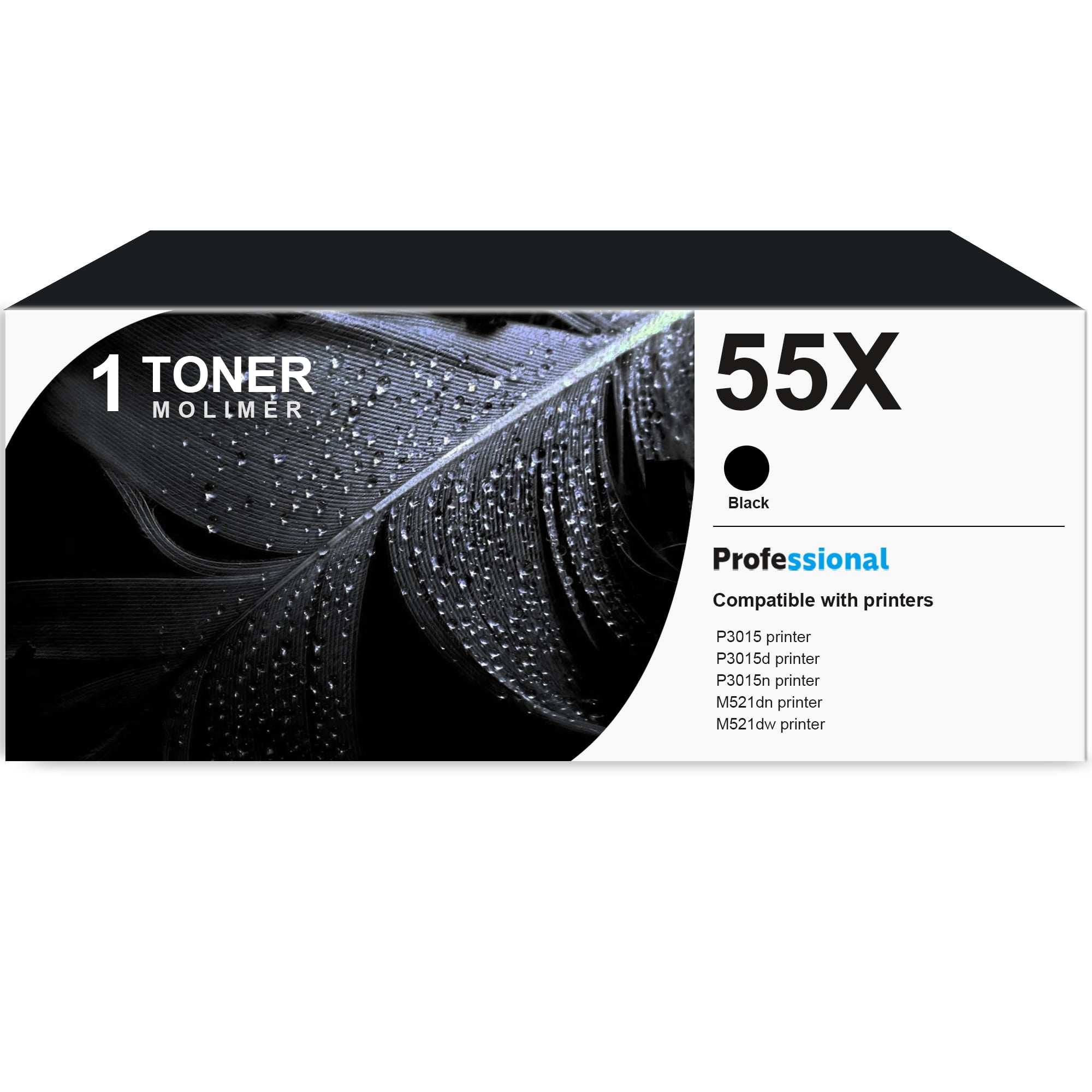 55X CE255X Toner Cartridge Yields Up to 13,500 Pages Replacement for