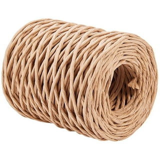 328Yd Raffia Paper Yarn Roll Natural Twine Cord String for Gift Wrapping  Florist DIY Craft Crafting Box Packing Weaving Knitting Coffee 