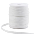 thumbnail image 1 of 55Yards White Replacement Drawstring 0.4 Inch Polyester Flat Draw Cord Knitted Drawcord, 1 of 6