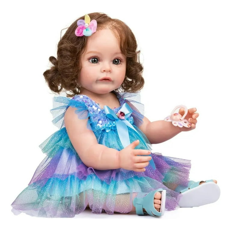 Silicone Reborn Painted Hair Reborn Doll Zero Pam Realistic S Girl