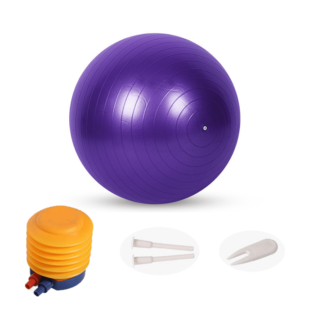 55cm Quickwittc Extra Thick Yoga Ball Exercise Ball, for Balance