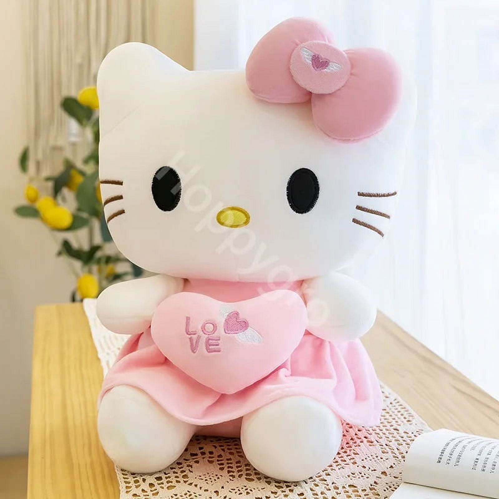 55cm Sanrio Hello Kitty Cat Plush Toys Kawaii KT Cat Girls Plush