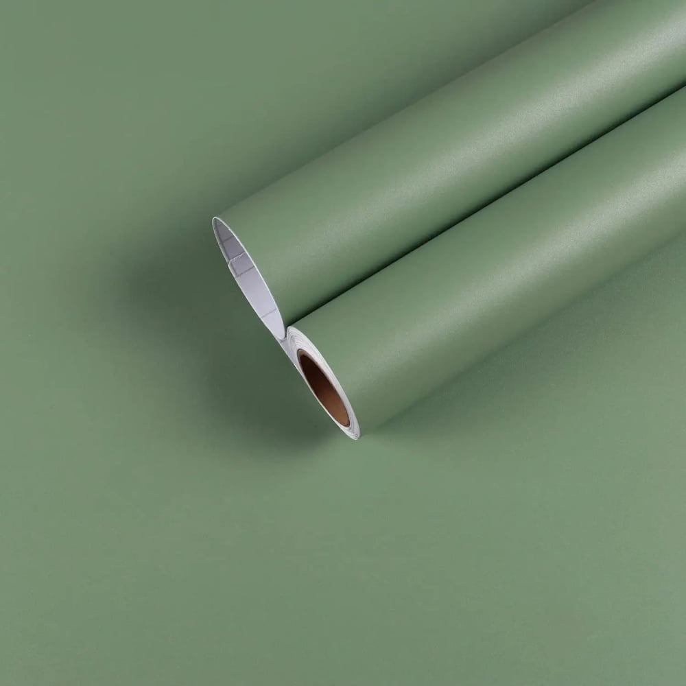 55cm Wide Matte white Waterproof Self-Adhesive Vinyl Wallpaper - Peel ...