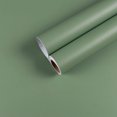 55cm Wide Matte white Waterproof Self-Adhesive Vinyl Wallpaper - Peel ...