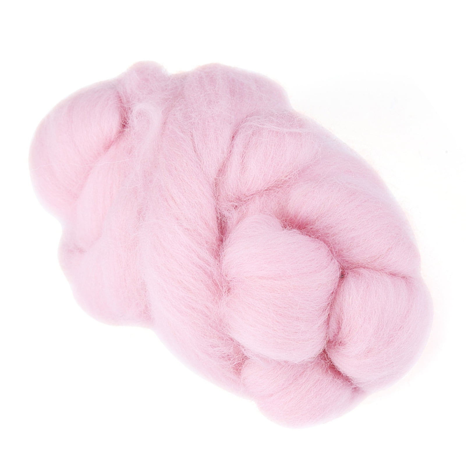 55g Needle Felting Wool Colored Needle Felting Wool Roving Spinning Sewing Trimming Handiwork