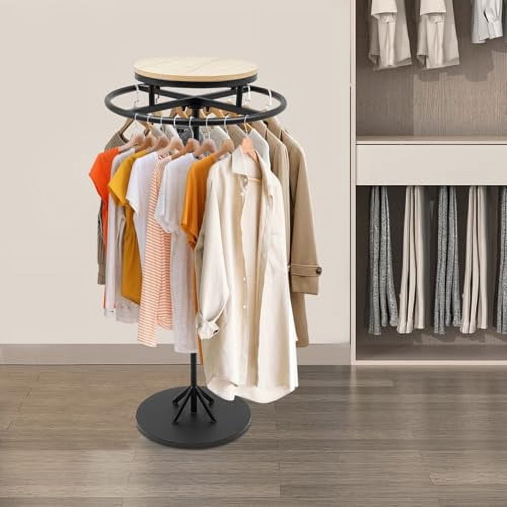 55in-height Round Clothing Rack, Clothing Display Rack, Floor-standing ...