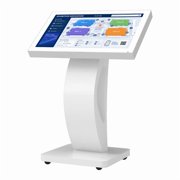 32" Outdoor Touch Screen Kiosk, 2000 Nits High Brightness Interactive Touch Display, IP66 Weatherproof Outdoor Digital Signage with Android OS for Commercial Use