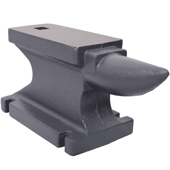 55lb Iron Anvil - Square Horn & Stable Base for Metal Bending