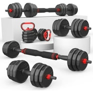 FitRx SmartBell Gym, 100lbs. Adjustable Dumbbells, Kettlebells and ...