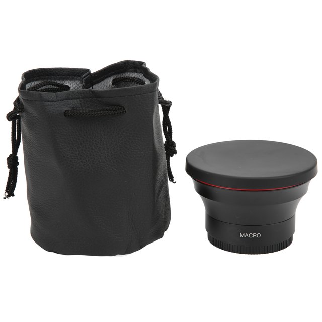 55mm 0.43X Wide Angle Lens Optical Glass Coating Technology Camera