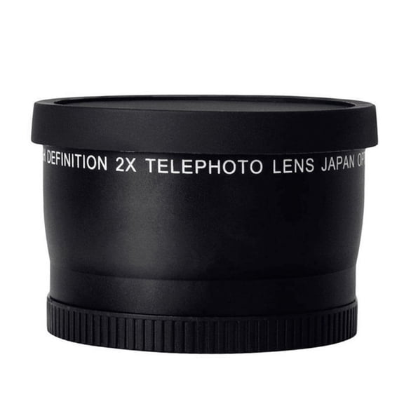 55mm 2.0x Telephoto Lens Teleconverter Lens Digital SLR Camera Parts - High-Quality Photography Accessory