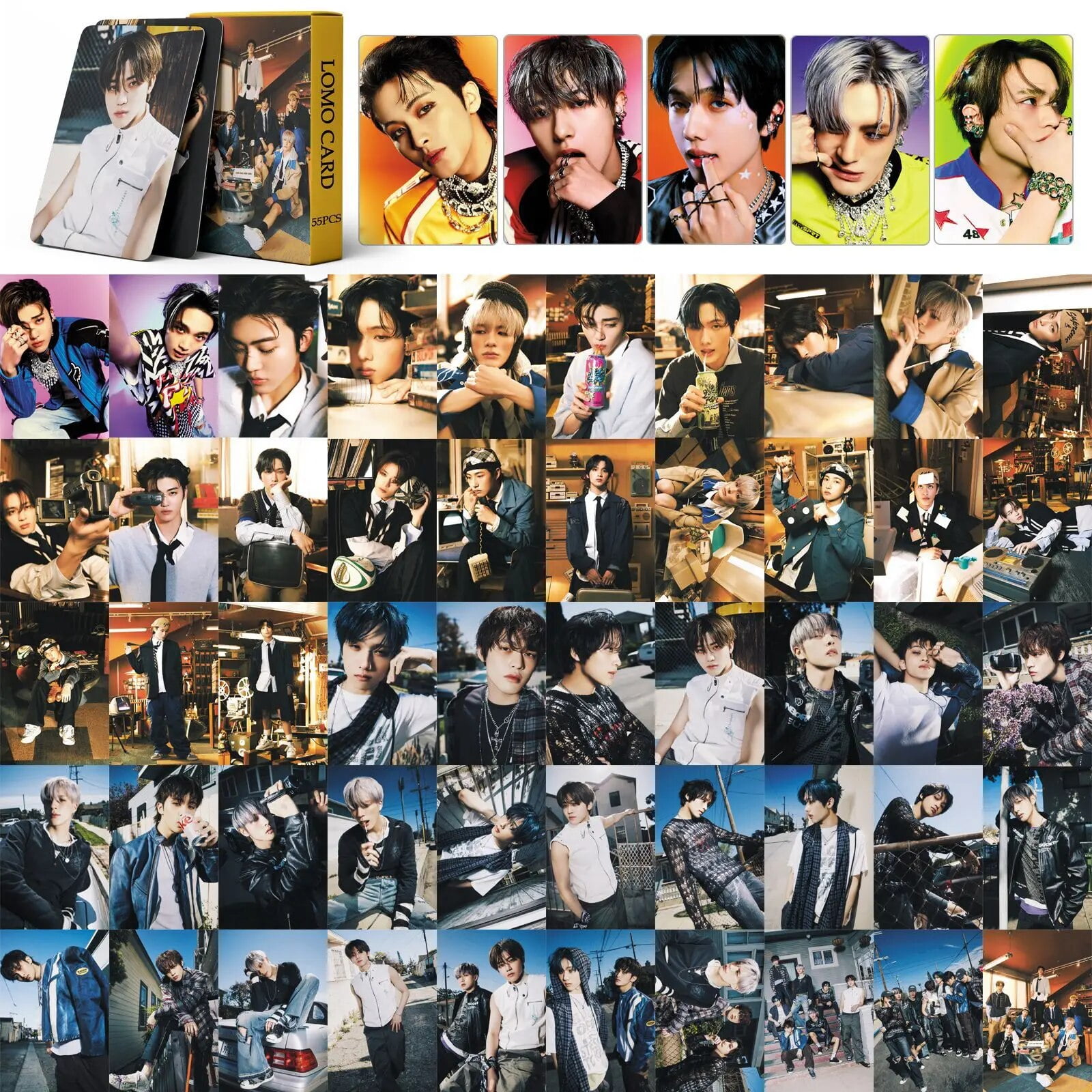 55pcs/Box Kpop BOYNEXTDOOR lomo cards New Song Do It Like