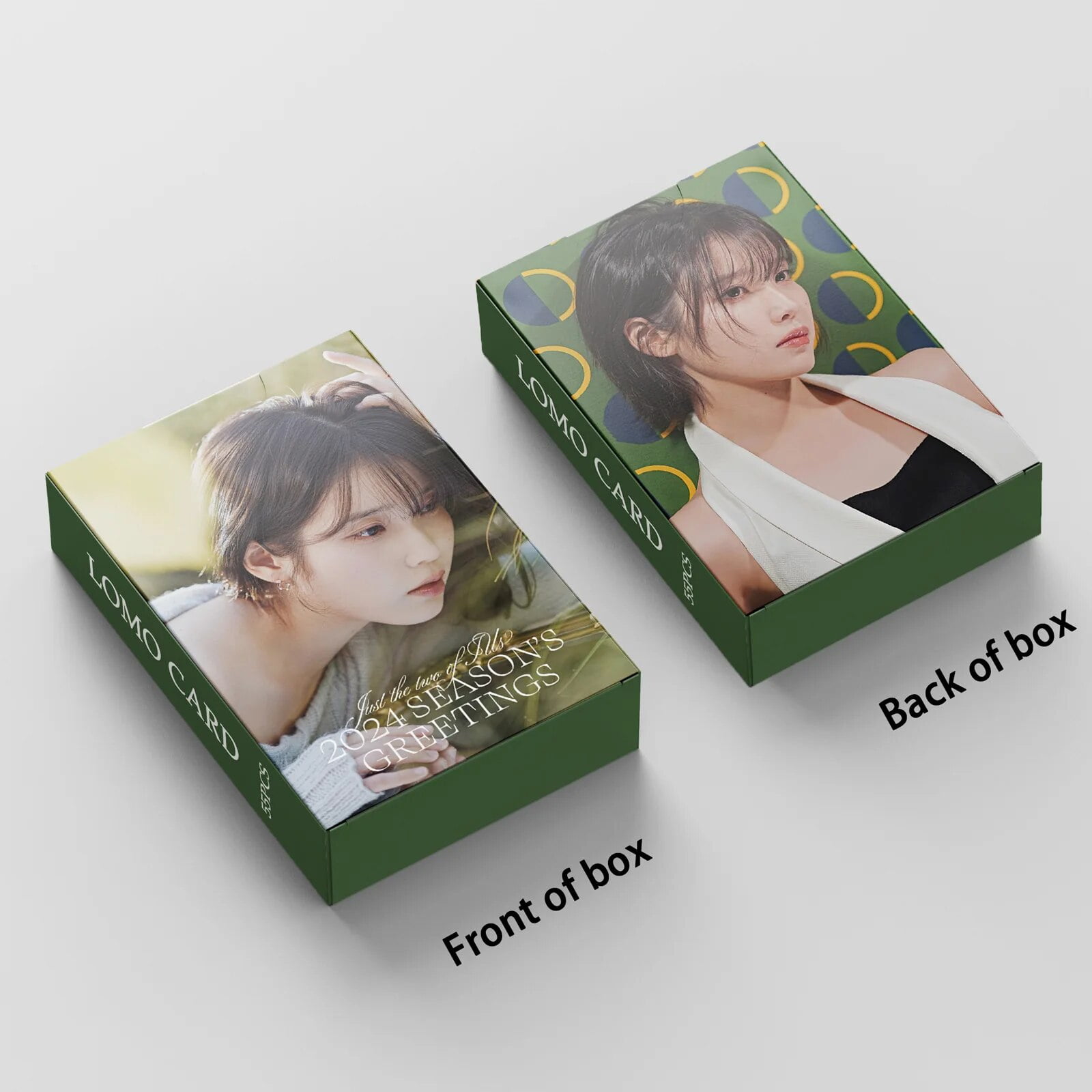 55pcs/Box Kpop LE SSERAFIM 3rd Mini Album EASY lomo cards IU