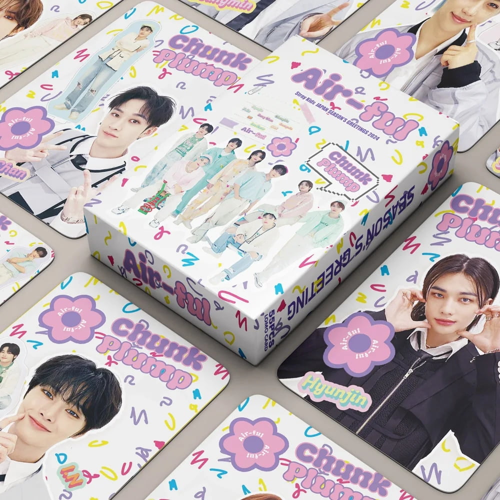 55pcs/Box Kpop Straykids 2023 Xmax Photo Cards, SKZ Perfect 55pcs/Box Kpop Straykids 2023 Xmax Photo Cards, SKZ Perfect