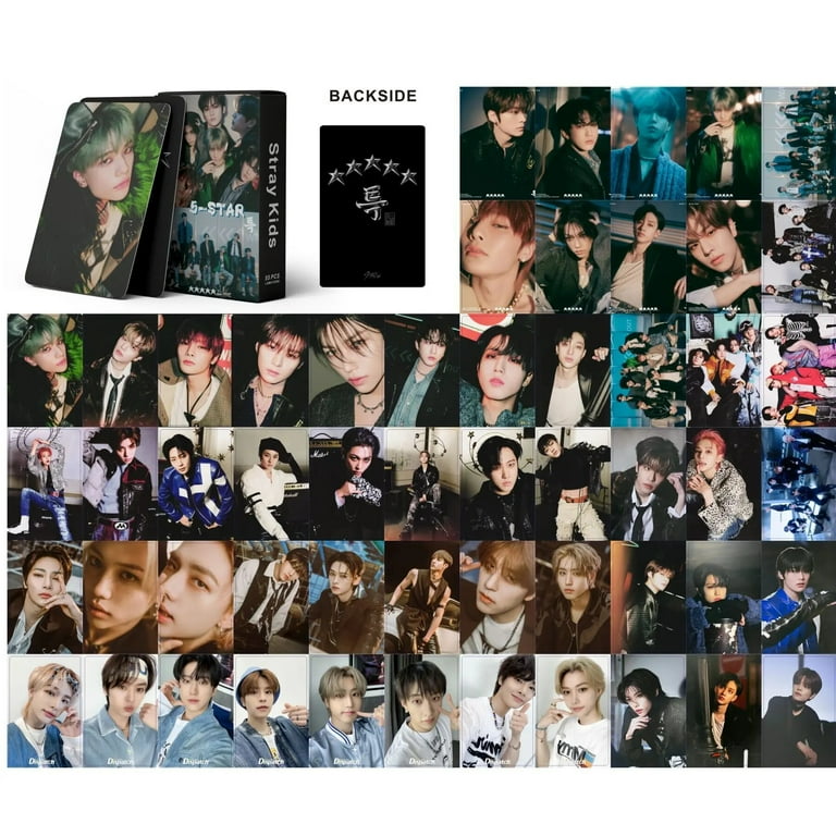 55pcs/Box Kpop Straykids 2023 Xmax Photo Cards, SKZ Perfect Day