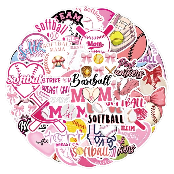 55pcs Suitcase Stickers Waterproof Stickers Scooter Computer Tablet Cartoon Decoration