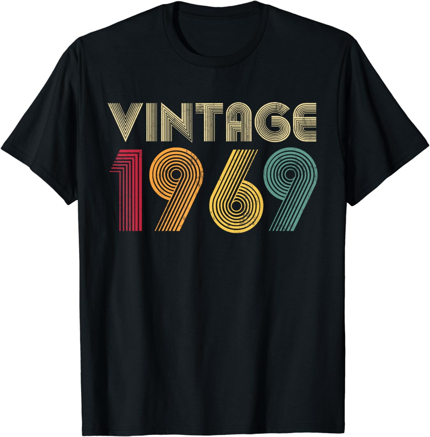 55th Birthday Shirt For Men - Vintage 1970 'Original Parts' Funny Tee, Customizable Year & Color - View #4