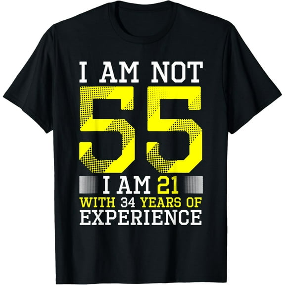 55th Birthday Man Woman 55 Year Old Gift T-Shirt