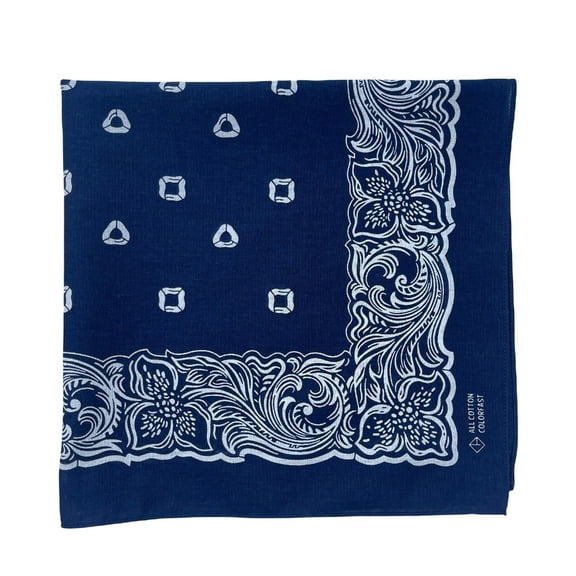 55x55cm Print Bandana Western Bandanas Cotton Breathable Dance Headwrap